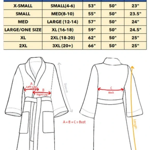 Monarch Cypress Unisex Microfiber Shawl Robe Lined in Plush